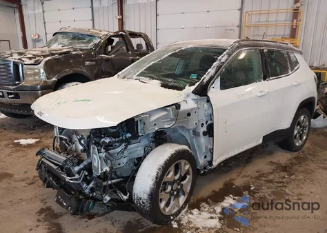 2019 Jeep Compass Limited 4X4 из США, поврежденный, VIN 3C4NJDCB2KT657007